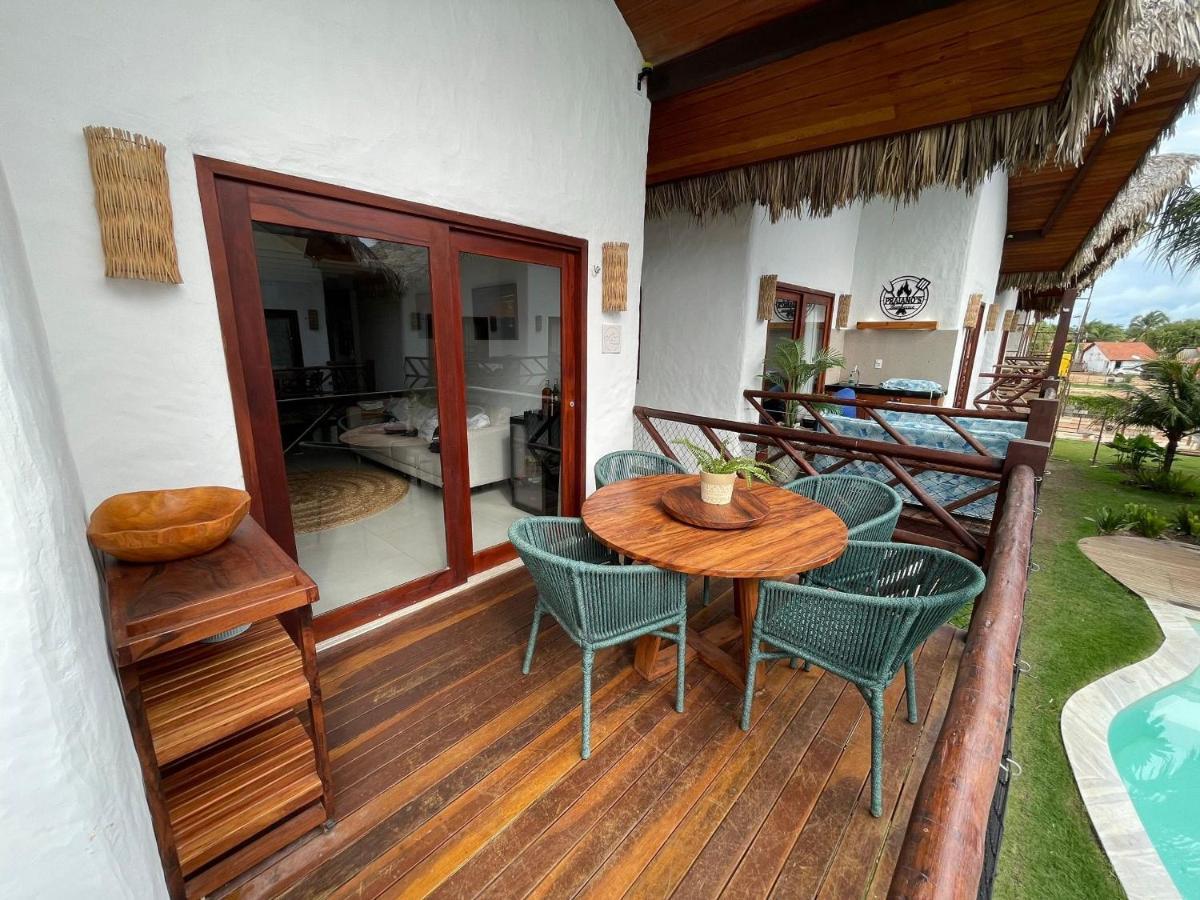Ap Vila Mar Pe Na Areia Com Vista Para O Mar E Piscina บาร์รากรังจิ ภายนอก รูปภาพ