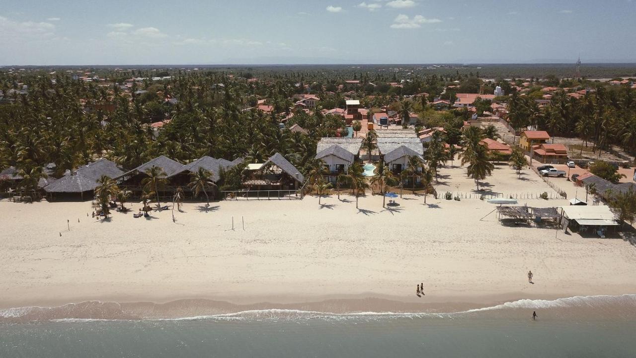 Ap Vila Mar Pe Na Areia Com Vista Para O Mar E Piscina บาร์รากรังจิ ภายนอก รูปภาพ