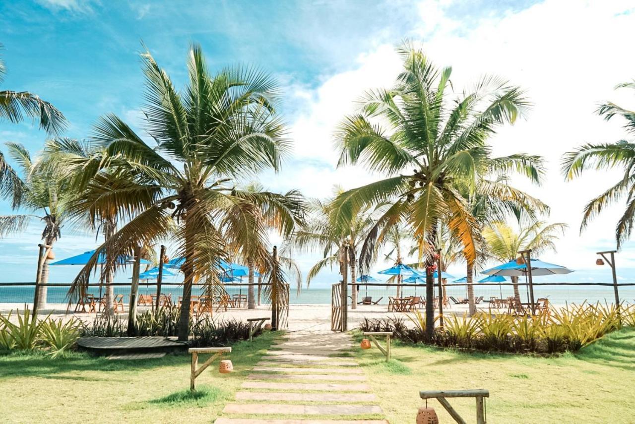 Ap Vila Mar Pe Na Areia Com Vista Para O Mar E Piscina บาร์รากรังจิ ภายนอก รูปภาพ